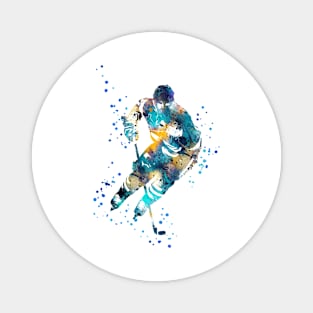 Hockey player Magnet